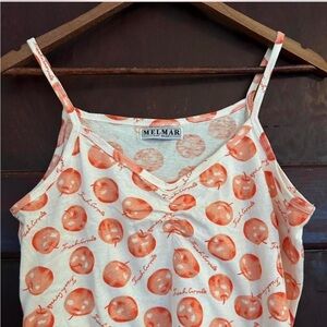 fresh apples y2k knit mini dress